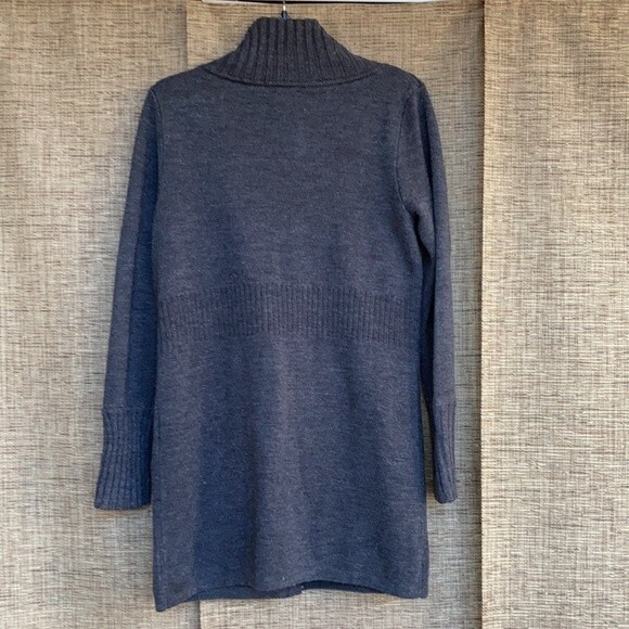 Anne Klein long sweater cardigan with zipper - Picture 6 of 8